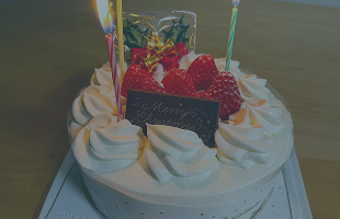 クリスマスケーキ贈呈